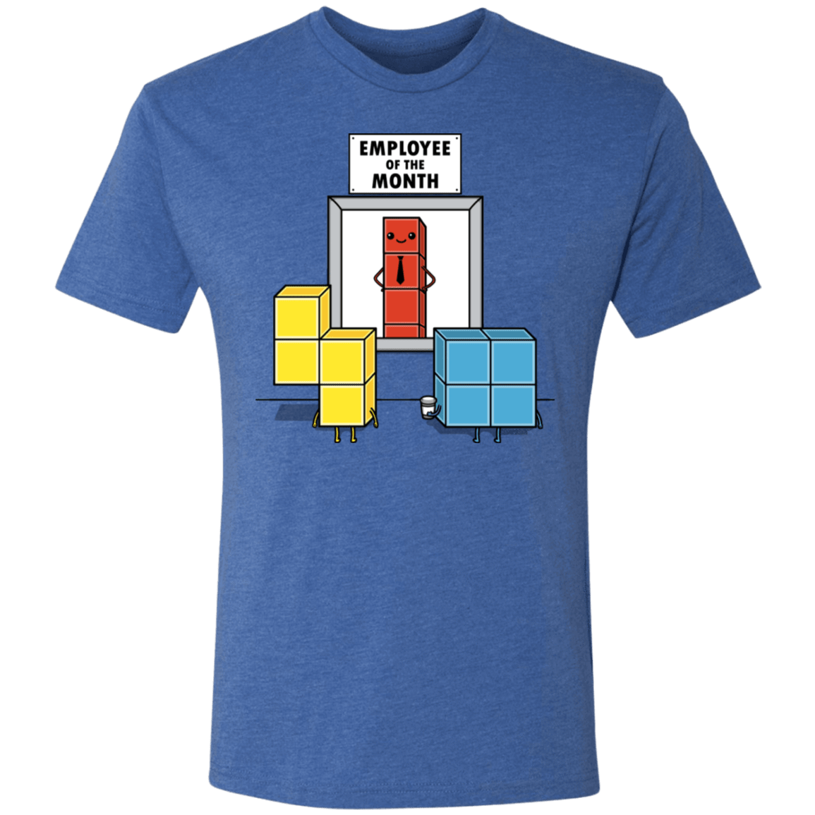 T-Shirts Vintage Royal / S Piece Of The Month Men's Triblend T-Shirt