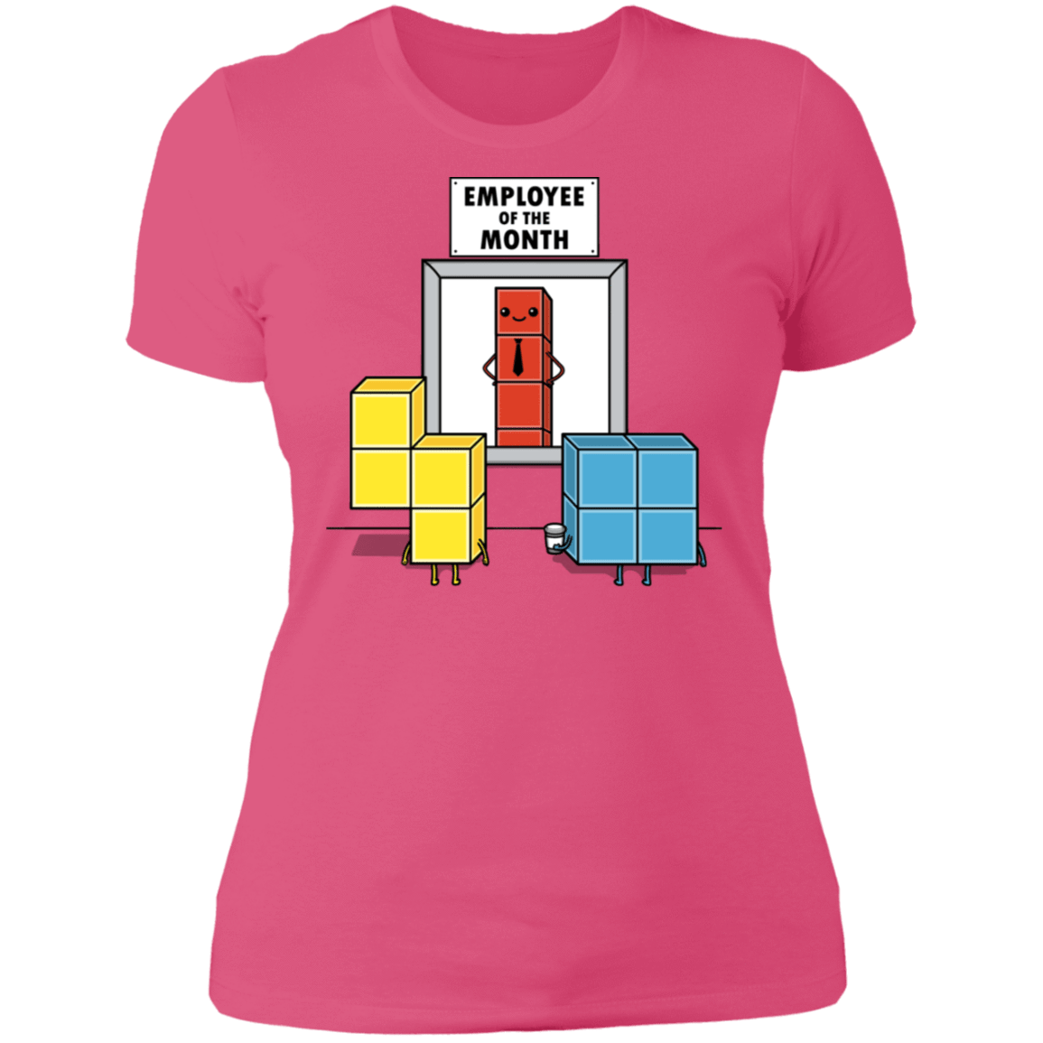 T-Shirts Hot Pink / S Piece Of The Month Women's Premium T-Shirt