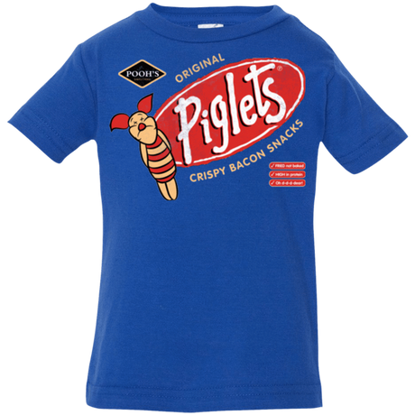 T-Shirts Royal / 6 Months Pigsnacks Infant PremiumT-Shirt