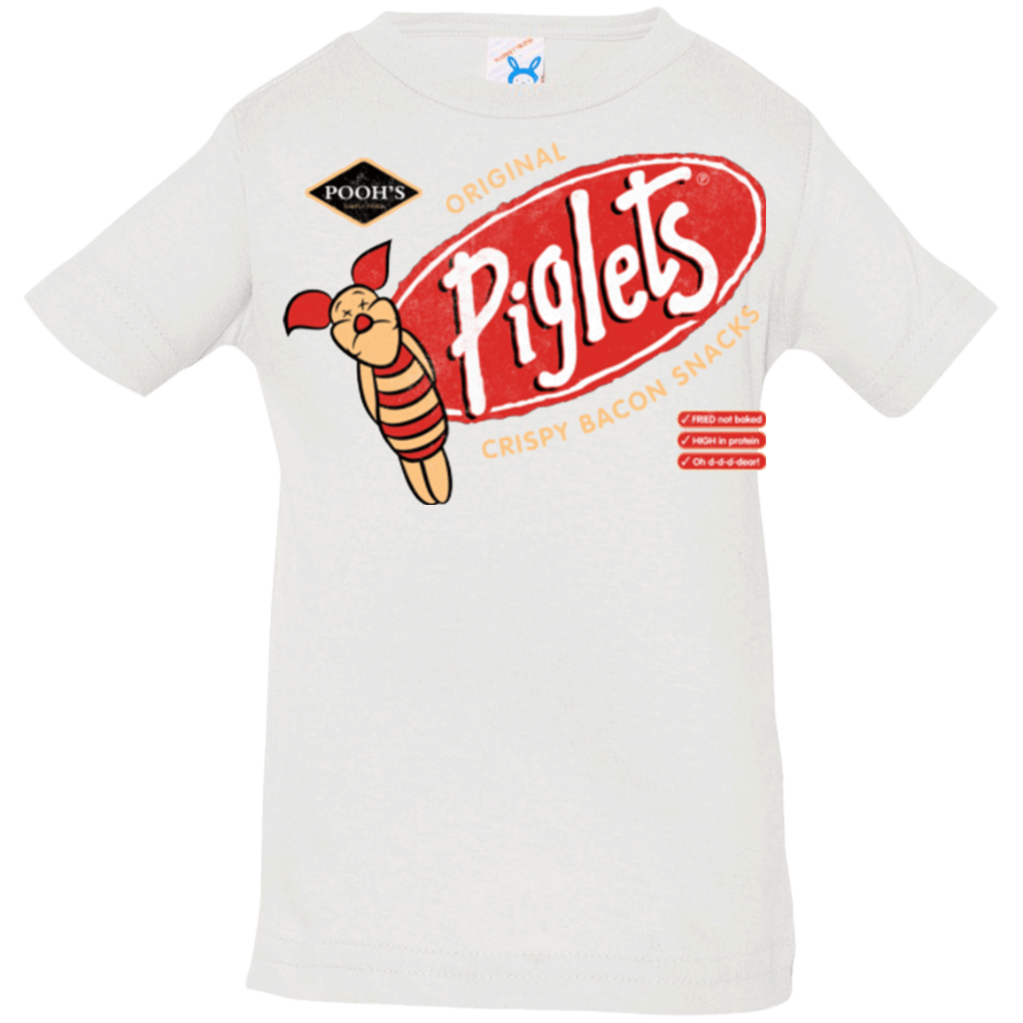 T-Shirts White / 6 Months Pigsnacks Infant PremiumT-Shirt