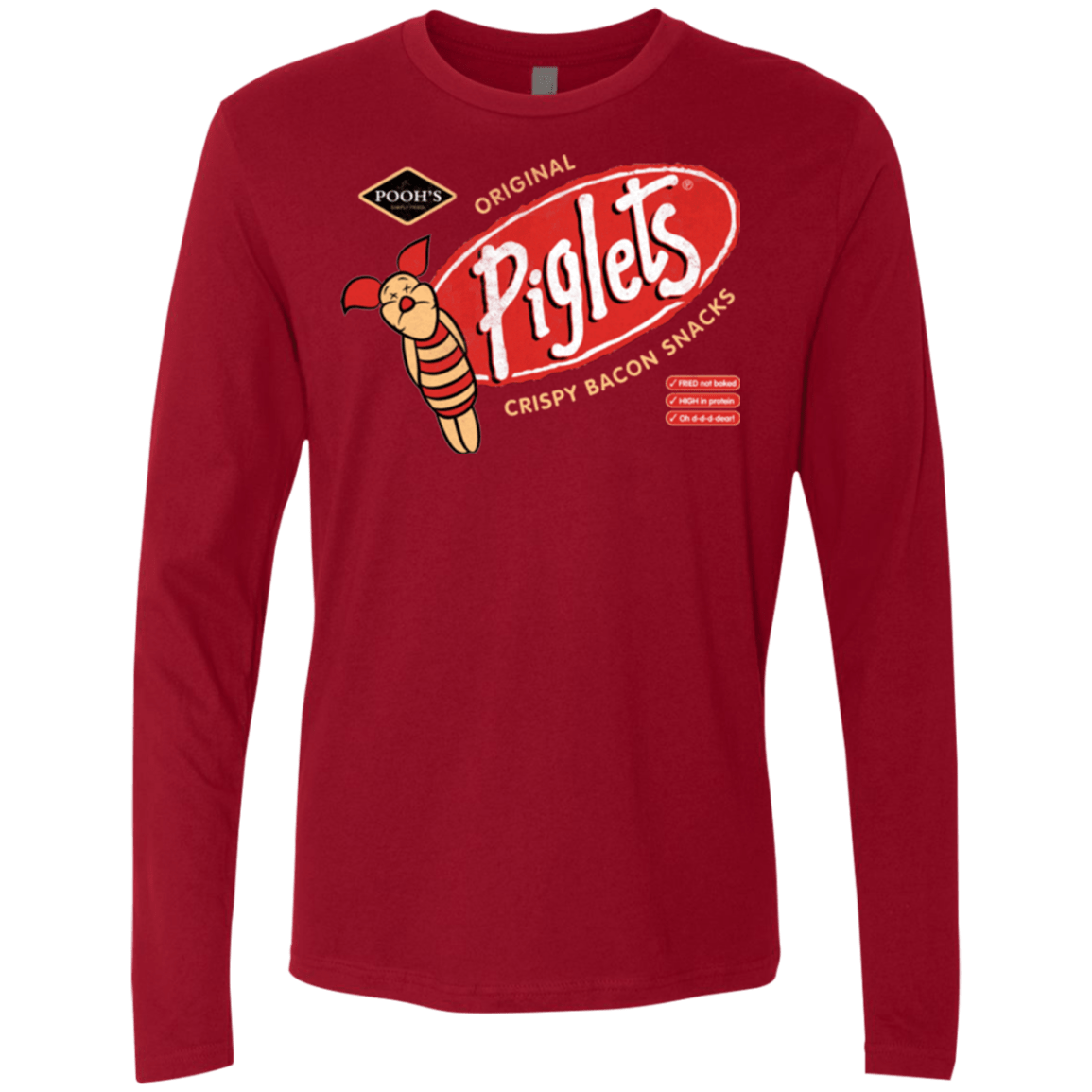 Pigsnacks Men's Premium Long Sleeve