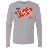 T-Shirts Heather Grey / Small Pigsnacks Men's Premium Long Sleeve