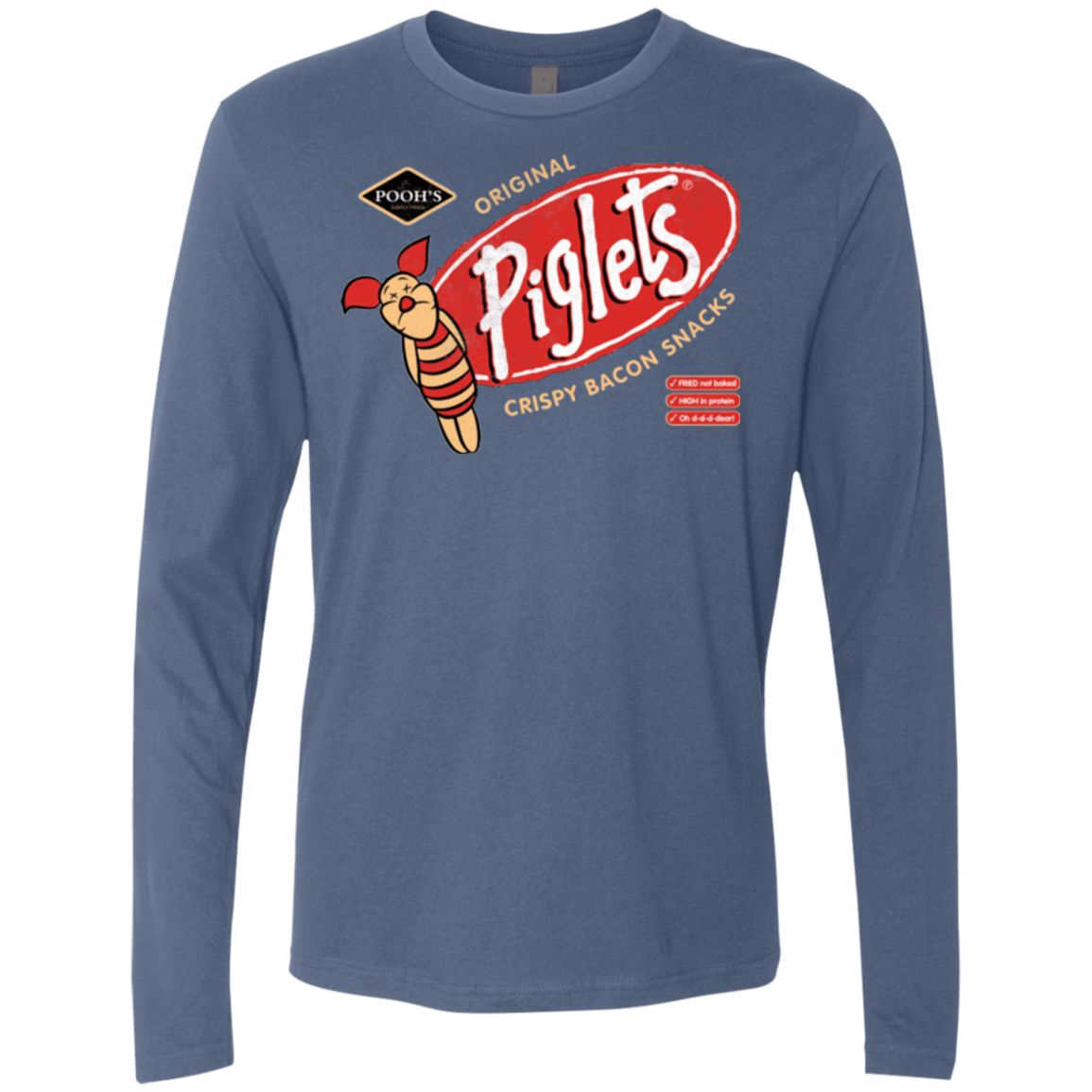 Pigsnacks Men's Premium Long Sleeve
