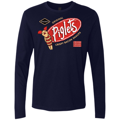 T-Shirts Midnight Navy / Small Pigsnacks Men's Premium Long Sleeve