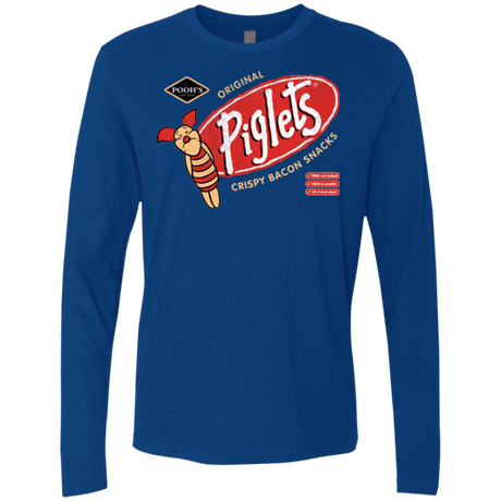 T-Shirts Royal / Small Pigsnacks Men's Premium Long Sleeve