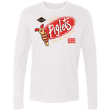 T-Shirts White / Small Pigsnacks Men's Premium Long Sleeve