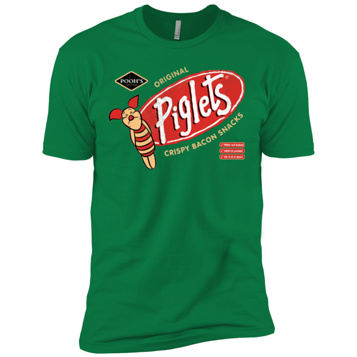 T-Shirts Kelly Green / X-Small Pigsnacks Men's Premium T-Shirt