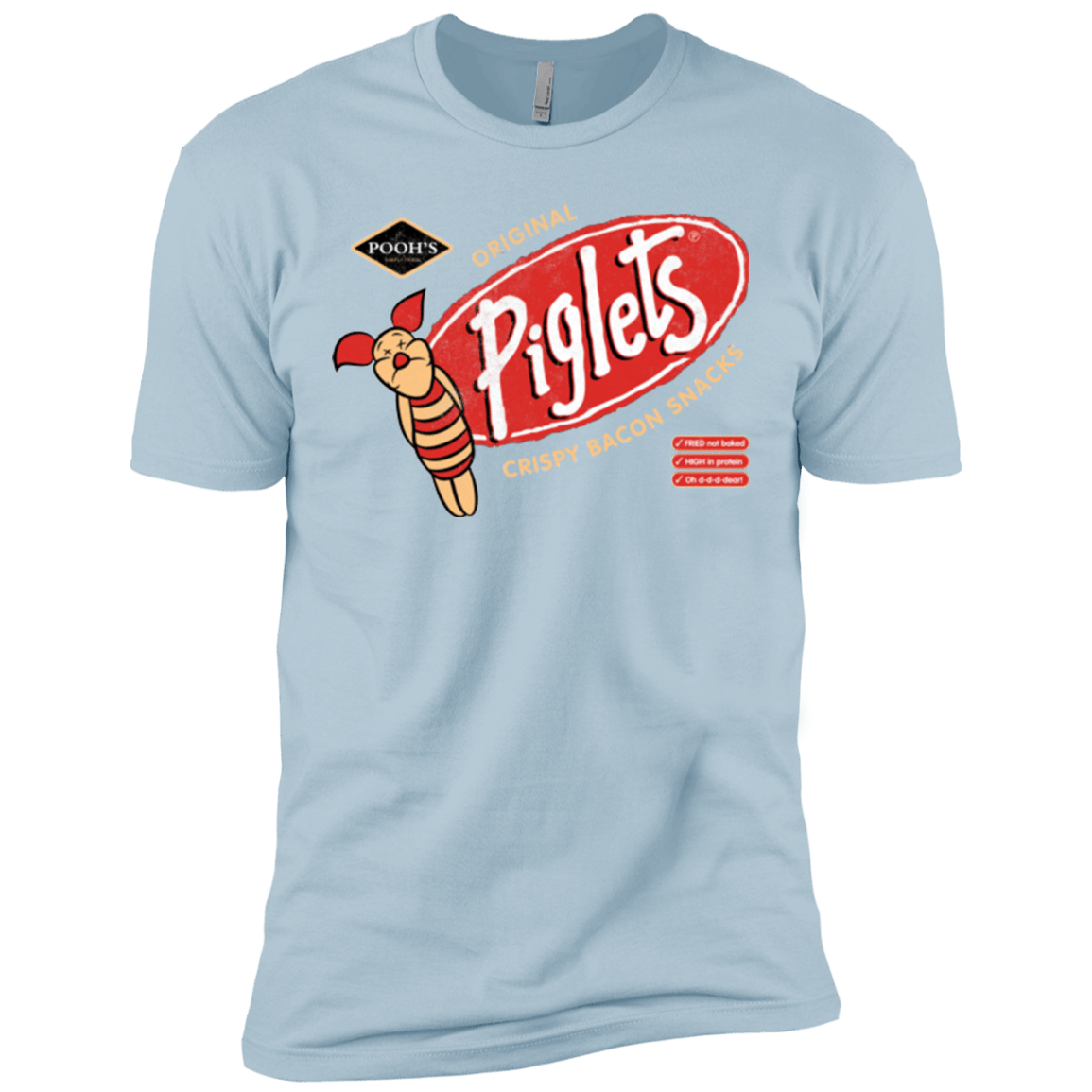 T-Shirts Light Blue / X-Small Pigsnacks Men's Premium T-Shirt