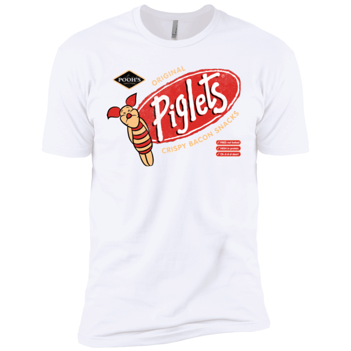 T-Shirts White / X-Small Pigsnacks Men's Premium T-Shirt
