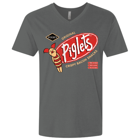 T-Shirts Heavy Metal / X-Small Pigsnacks Men's Premium V-Neck