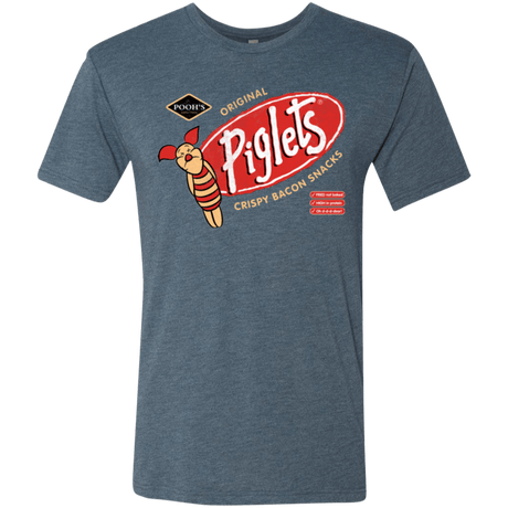 T-Shirts Indigo / Small Pigsnacks Men's Triblend T-Shirt