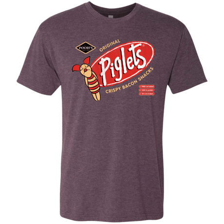 T-Shirts Vintage Purple / Small Pigsnacks Men's Triblend T-Shirt