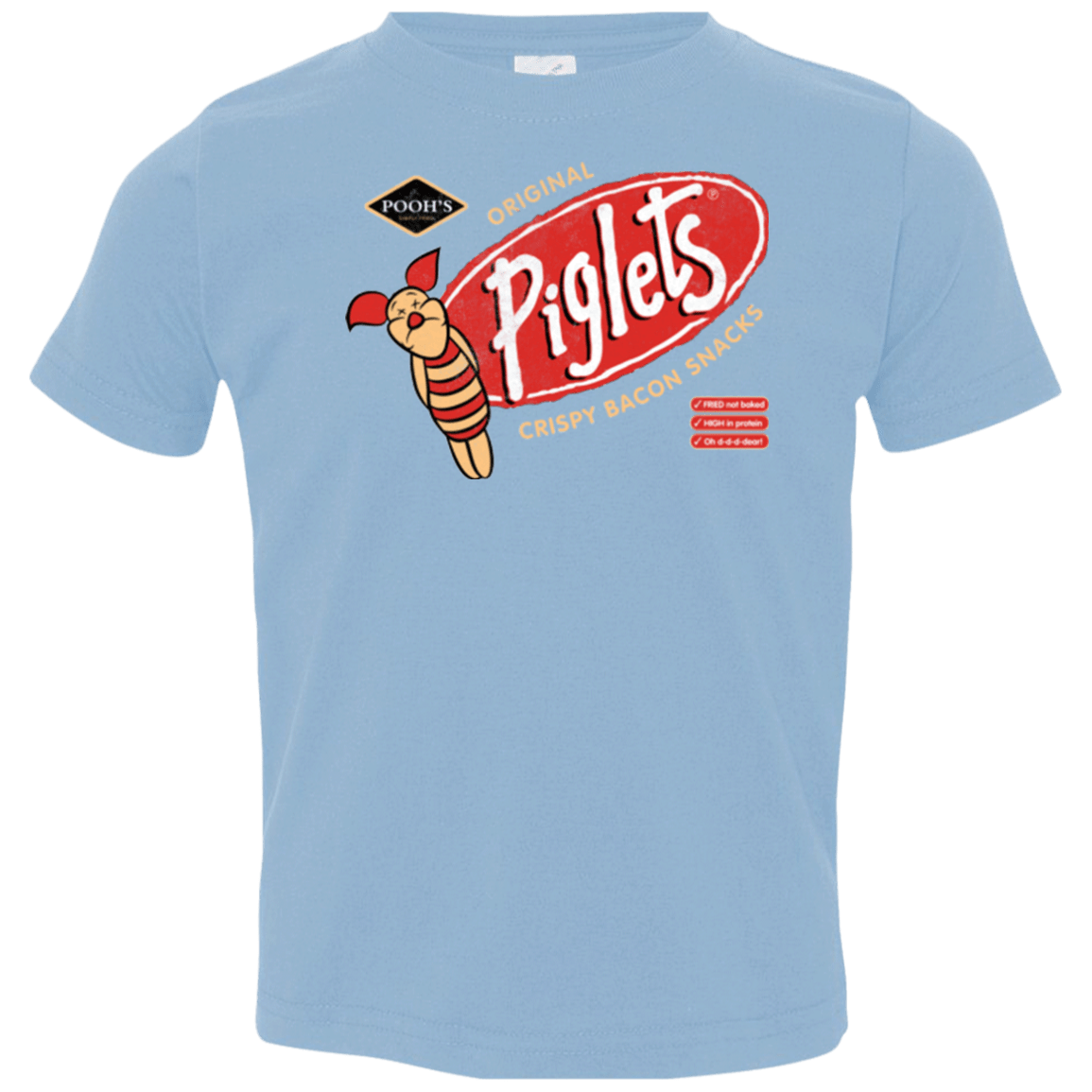 T-Shirts Light Blue / 2T Pigsnacks Toddler Premium T-Shirt