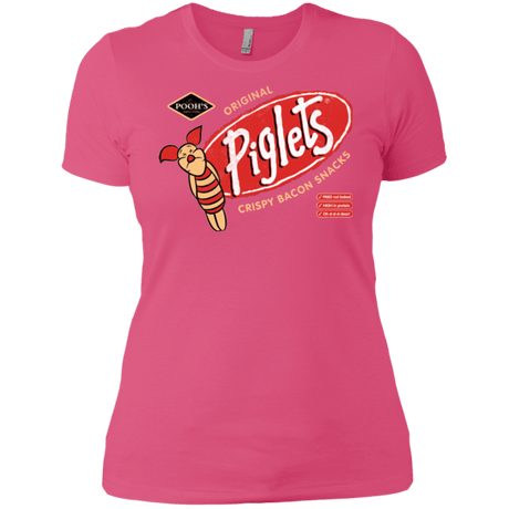 T-Shirts Hot Pink / X-Small Pigsnacks Women's Premium T-Shirt