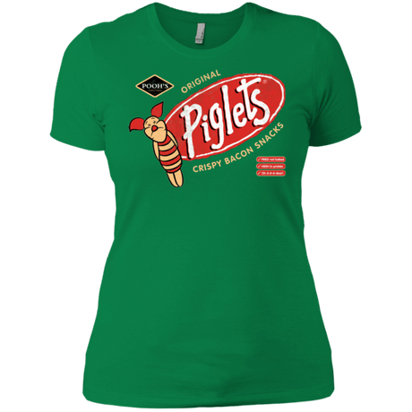 T-Shirts Kelly Green / X-Small Pigsnacks Women's Premium T-Shirt