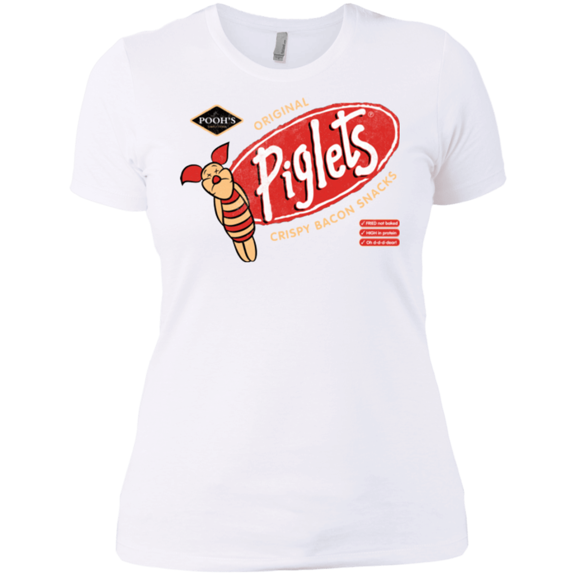 T-Shirts White / X-Small Pigsnacks Women's Premium T-Shirt