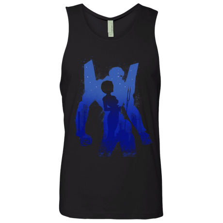 T-Shirts Black / Small Pilot 00 Men's Premium Tank Top