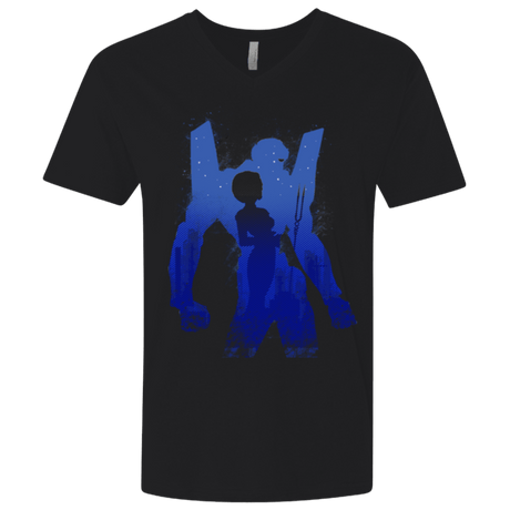 T-Shirts Black / X-Small Pilot 00 Men's Premium V-Neck