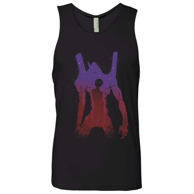 T-Shirts Black / Small Pilot 01 Men's Premium Tank Top