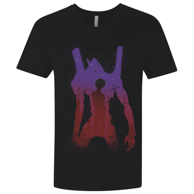 T-Shirts Black / X-Small Pilot 01 Men's Premium V-Neck