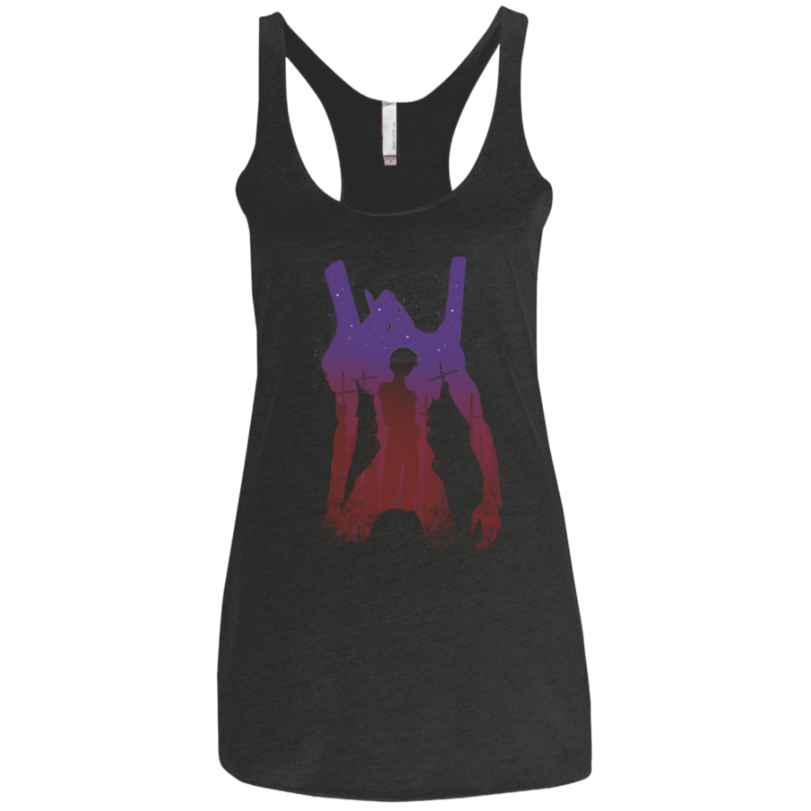 T-Shirts Vintage Black / X-Small Pilot 01 Women's Triblend Racerback Tank