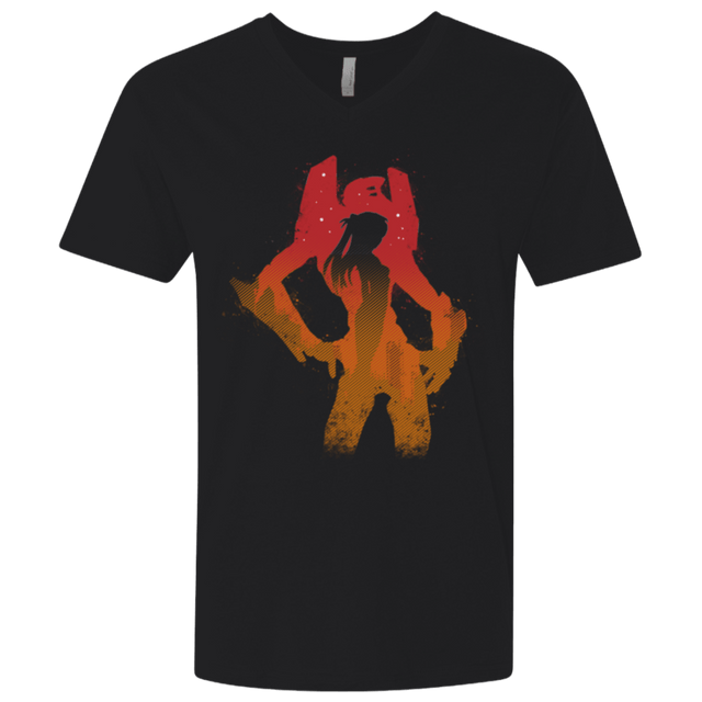 T-Shirts Black / X-Small Pilot 02 Men's Premium V-Neck