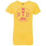T-Shirts Vibrant Yellow / YXS Pink Power Girls Premium T-Shirt