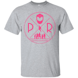 T-Shirts Sport Grey / Small Pink Power T-Shirt