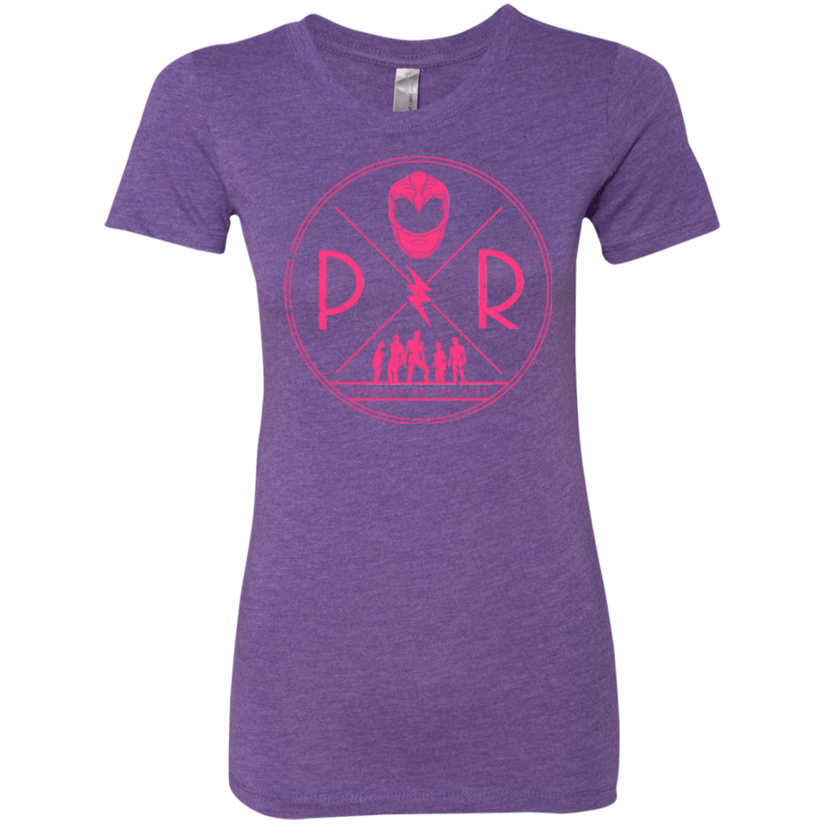 T-Shirts Purple Rush / Small Pink Power Women's Triblend T-Shirt