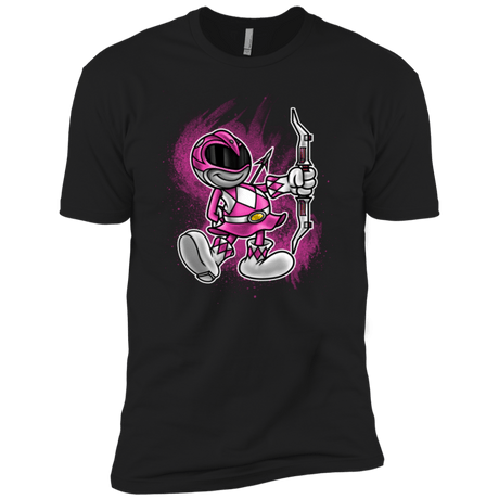 T-Shirts Black / YXS Pink Ranger Artwork Boys Premium T-Shirt