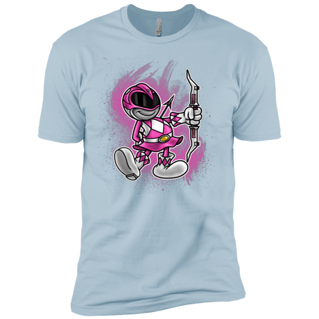 T-Shirts Light Blue / YXS Pink Ranger Artwork Boys Premium T-Shirt