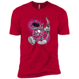 T-Shirts Red / YXS Pink Ranger Artwork Boys Premium T-Shirt