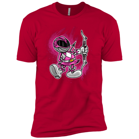 T-Shirts Red / YXS Pink Ranger Artwork Boys Premium T-Shirt