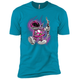 T-Shirts Turquoise / YXS Pink Ranger Artwork Boys Premium T-Shirt