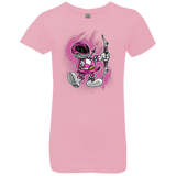 T-Shirts Light Pink / YXS Pink Ranger Artwork Girls Premium T-Shirt