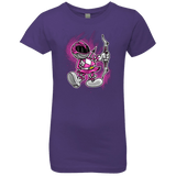 T-Shirts Purple Rush / YXS Pink Ranger Artwork Girls Premium T-Shirt