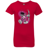 T-Shirts Red / YXS Pink Ranger Artwork Girls Premium T-Shirt