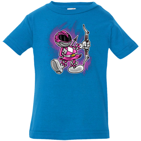 T-Shirts Cobalt / 6 Months Pink Ranger Artwork Infant PremiumT-Shirt