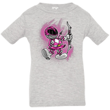 T-Shirts Heather / 6 Months Pink Ranger Artwork Infant PremiumT-Shirt