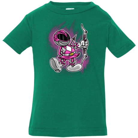 T-Shirts Kelly / 6 Months Pink Ranger Artwork Infant PremiumT-Shirt