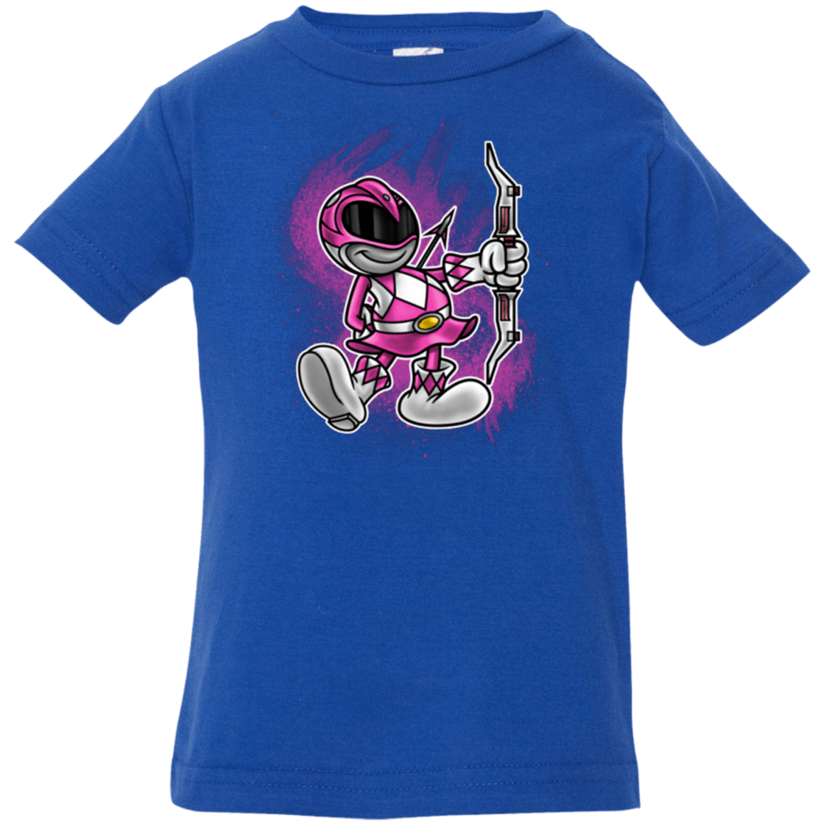 T-Shirts Royal / 6 Months Pink Ranger Artwork Infant PremiumT-Shirt