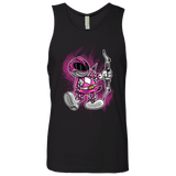 T-Shirts Black / Small Pink Ranger Artwork Men's Premium Tank Top