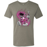 T-Shirts Venetian Grey / Small Pink Ranger Artwork Men's Triblend T-Shirt