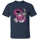 T-Shirts Navy / Small Pink Ranger Artwork T-Shirt