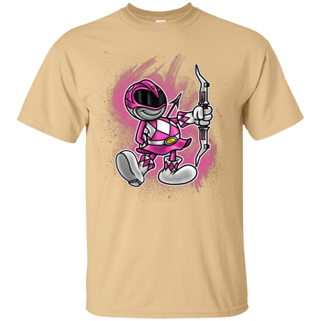 T-Shirts Vegas Gold / Small Pink Ranger Artwork T-Shirt