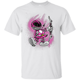 T-Shirts White / Small Pink Ranger Artwork T-Shirt
