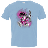 T-Shirts Light Blue / 2T Pink Ranger Artwork Toddler Premium T-Shirt