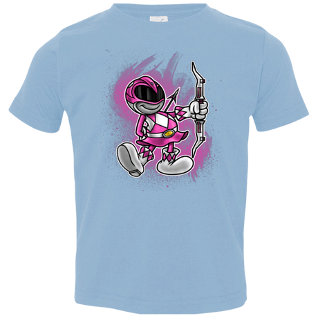 T-Shirts Light Blue / 2T Pink Ranger Artwork Toddler Premium T-Shirt