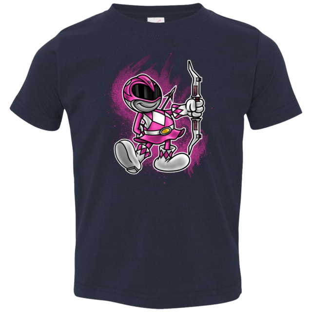 T-Shirts Navy / 2T Pink Ranger Artwork Toddler Premium T-Shirt