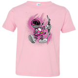 T-Shirts Pink / 2T Pink Ranger Artwork Toddler Premium T-Shirt